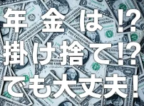 年金は！？掛け捨て！？『でも大丈夫！』