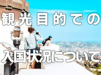 観光目的での入国状況について