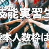技能実習生は何名受入れ可能？【基本人数枠】