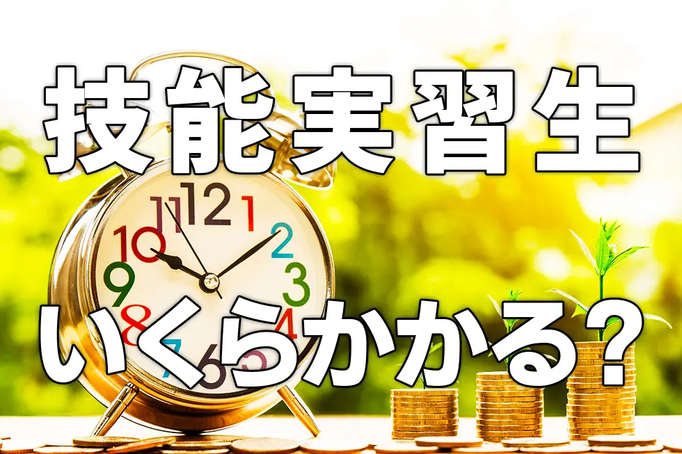 技能実習生の受入れはいくらかかる？項目別に解説